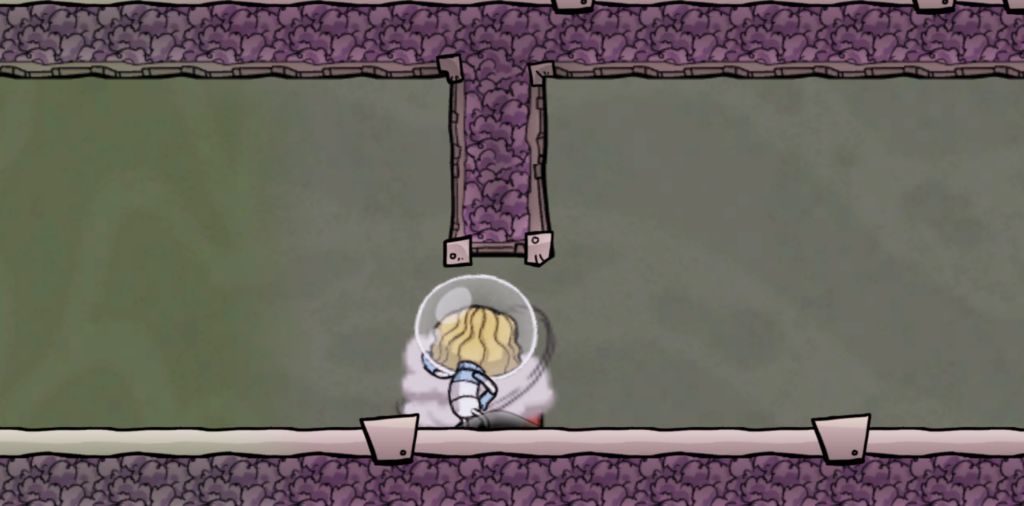 Oxygen Not Included 液体エアロックを重い液体から順にボトル空けする手順1
